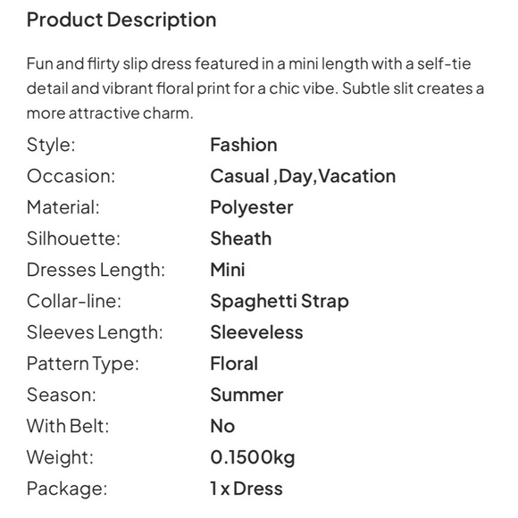 3/$20 ZAFUL Ditsy Print Slit Mini Cami Dress - Light
Green L - Picture 5 of 8